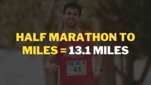 how many miles is a half marathon